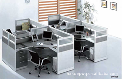 組合卡位辦公屏風 四人位經濟實用，品質與價格兼具